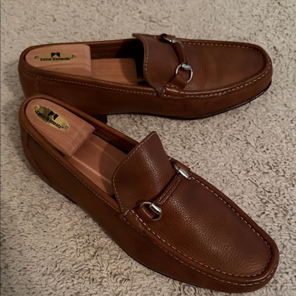 Sandro Moscoloni Brown Leather Loafers main image 6